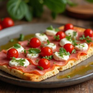 Woosteri Développement - 
Foccacia Jambon Cru  