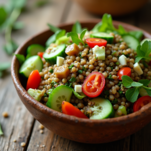 Woosteri Développement - 
Salade de Lentilles  