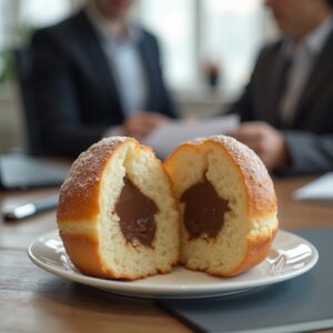 Woosteri Développement - 
Beignet Choco Noisette  