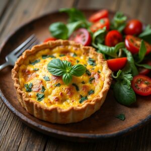 Woosteri Développement - 
Quiche et Salade  